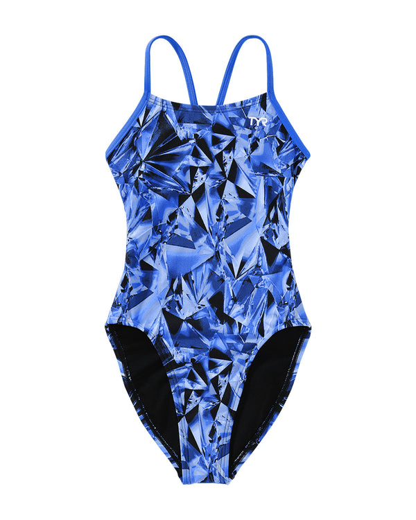 TYR Cutout Crystalized Swimsuit - Youth