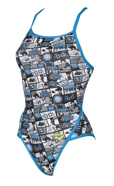 ARENA Comics Women's Super Fly Back One Piece