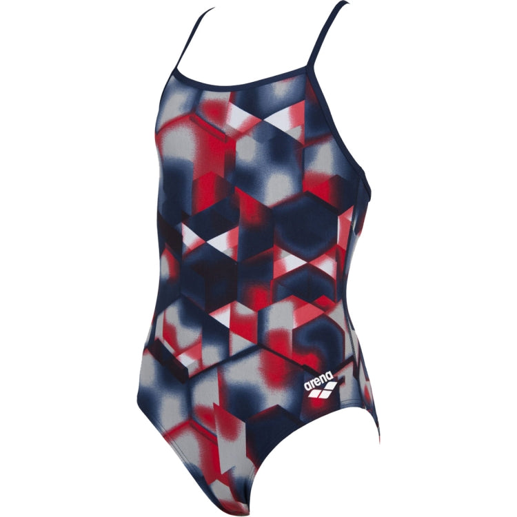 ARENA Youth Lava Light Drop Back One Piece Swimsuit