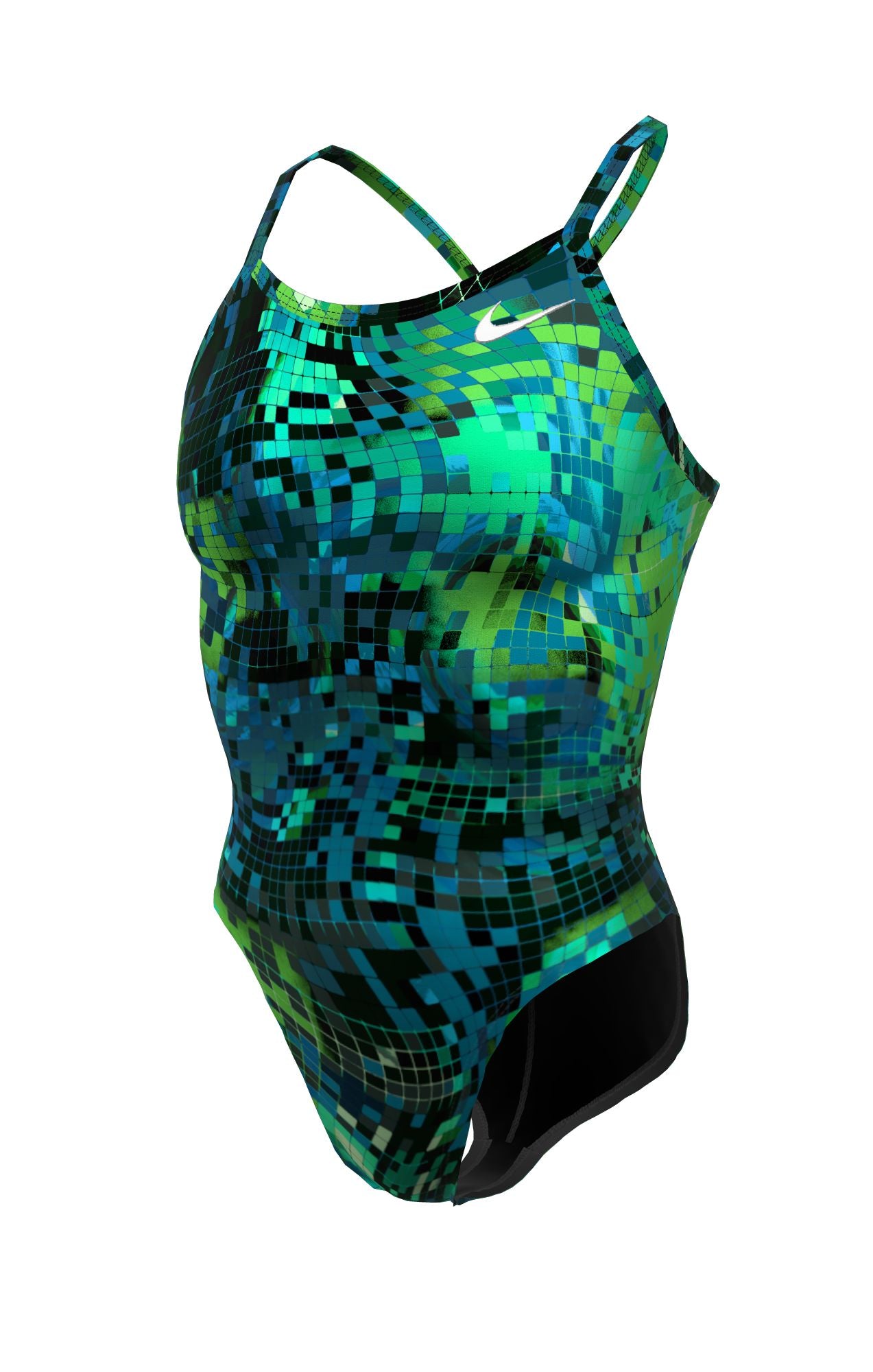 Nike Hydrastrong Multi Print Racerback Splice One Piece