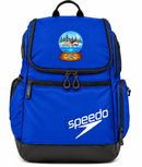 VLX Santa Hat Swimmer Snow Globe Holiday Backpack