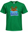 VLX Holiday Reindeer Waves Holiday T-Shirt