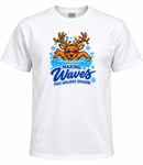 VLX Holiday Reindeer Waves Holiday T-Shirt