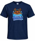 VLX Holiday Reindeer Waves Holiday T-Shirt
