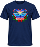 VLX Winter Swimming Together Holiday T-Shirt