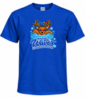 VLX Holiday Reindeer Waves Holiday T-Shirt