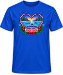 VLX Winter Swimming Together Holiday T-Shirt