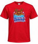 VLX Holiday Reindeer Waves Holiday T-Shirt