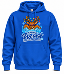 VLX Holiday Reindeer Waves Holiday Sweatshirt