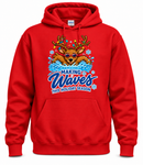 VLX Holiday Reindeer Waves Holiday Sweatshirt