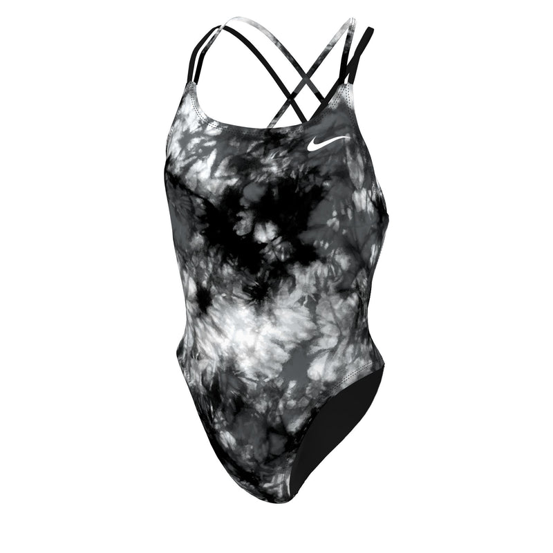NIKE Hydrastrong Tie-Dye Spiderback One Piece