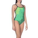 ARENA Women's Spraypaint MaxLife Light Drop Back One Piece Swimsuit
