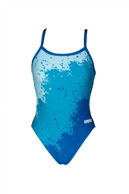 ARENA Women's Spraypaint MaxLife Light Drop Back One Piece Swimsuit