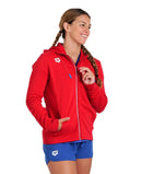 ARENA Womens Team Hooded Jacket Panel