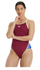 Burgundy Neon Blue Butter