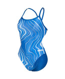 Arena Women's Marbled Light Drop Back One Piece