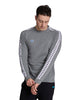 DARK GREY MELANGE-WHITE-BLACK (551)