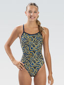 Dolfin Women's Reliance Tsunami V-Back One Piece Swimsuit