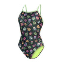 DOLFIN Women's Uglies Crossbones V-Back One Piece Swimsuit