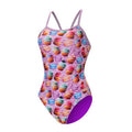 DOLFIN Women's Uglies Bon Appetit V-Back One Piece Swimsuit
