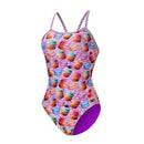 DOLFIN Women's Uglies Bon Appetit V-Back One Piece Swimsuit
