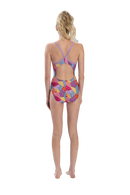 Dolfin Womens Uglies Jellin Print V-2 Back 1-Piece