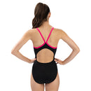 DOLFIN Women's Uglies Solid V-Back One Piece Swimsuit