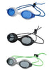 Blue/Clear Black/Black and Silver/Green