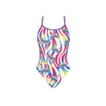 Arena CRAZY ZEBRAS LACE BACK ONE PIECE WOMAN