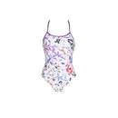 Arena MULTICOLOR PALMS ACCELLERATE BACK ONE PIECE WOMAN