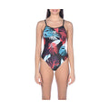 Arena TROPICAL LEAVES TIE BACK ONE PIECE WOMAN