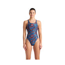 Arena WOMEN'S ARENA MICRO FLORAL SWIMSUIT SWIM TECH BACK WOMAN