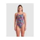 Arena WOMEN'S ARENA VIVID REPEAT SWIMSUIT LACE PLUS BACK WOMAN