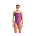 Arena WOMEN'S ARENA PRINTED SWIMSUIT CHALLENGE BACK WOMAN