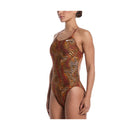 Nike HydraStrong Water Stripe Women's Cutout One Piece Swimsuit