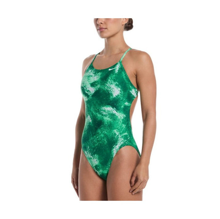 nike swimming dress Watercolor Women's Cutout One Piece Swimsuit Court Purple / 34 Color:Ivory/Blue The streamlined western strapless mini dress Furniture of America Cashawn