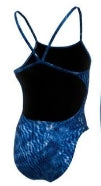 West Nyack Swim Club -Nike Women's HydraStrong Pool Lanes Cut Out One Piece Swimsuit