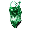 NIKE Hydrastrong Tie-Dye Spiderback One Piece