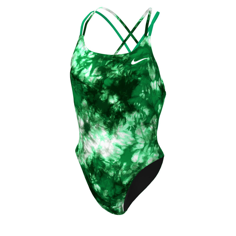 NIKE Hydrastrong Tie-Dye Spiderback One Piece