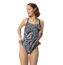 Speedo Hydrochasm Flyback Womens One Piece Swimsuit