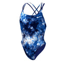 NIKE Hydrastrong Tie-Dye Spiderback One Piece
