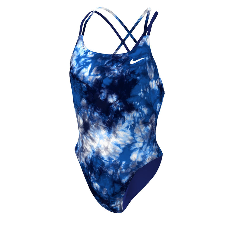 NIKE Hydrastrong Tie-Dye Spiderback One Piece