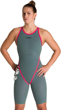 ARENA Women's Powerskin Carbon Core Full Body Short Leg Open Back
