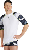 Arena RASH VEST S/S ALLOVER Sun Protection MAN