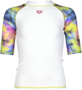 Arena RASH VEST S/S ALLOVER Sun Protection GIRL