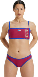 Arena WOMEN'S ARENA ICONS BIKINI BANDEAU LOGO WOMAN