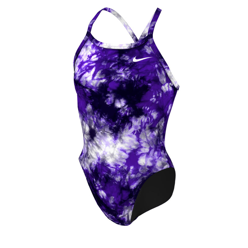 NIKE Hydrastrong Tie-Dye Crossback One Piece