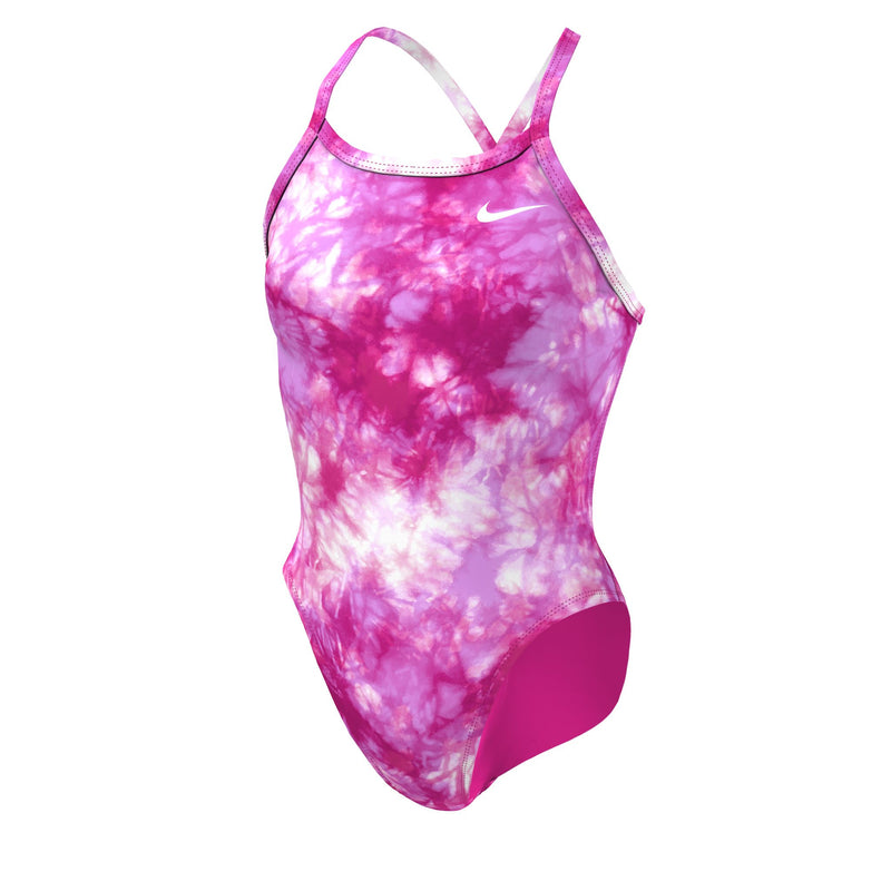 NIKE Hydrastrong Tie-Dye Crossback One Piece
