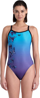 Arena WOMEN'S ARENA BUTTERFLY SWIMSUIT CHALLENGE BACK WOMAN