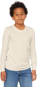 BELLA+CANVAS Youth Jersey Long Sleeve Tee